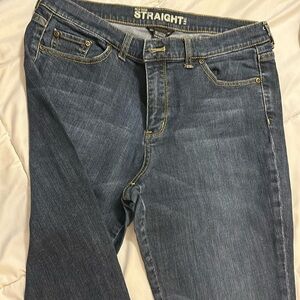 Ny&Company Straight leg dark wash denim